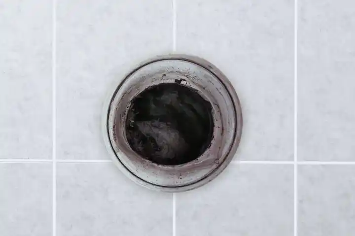 A Servpro technician is unclogging a dirty kitchen drain. The image shows the technician using specialized tools to clear the blockage and restore proper drainage. The scene emphasizes the importance of professional plumbing services in maintaining a clean and functional kitchen sink